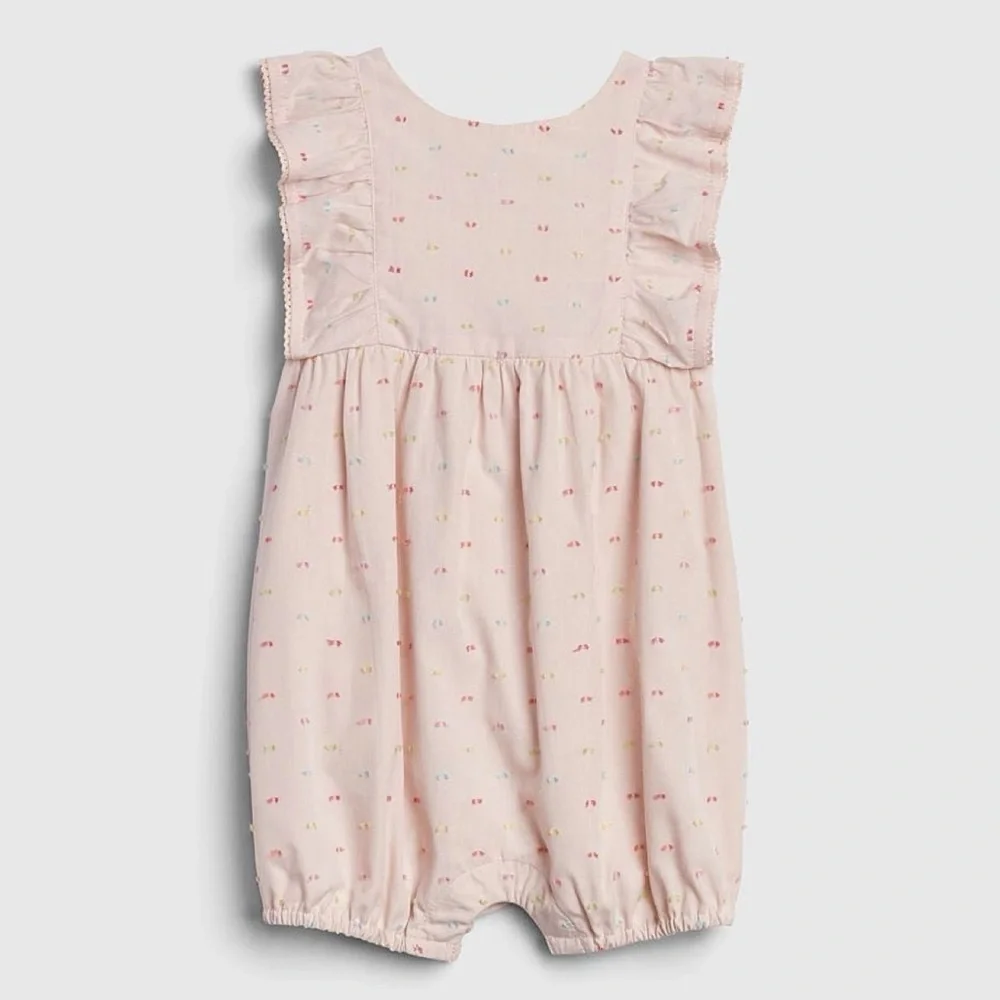 Baby Gap Ruffle Shorty One Piece Romper